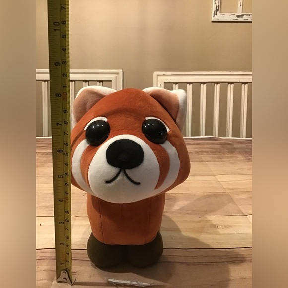 Adopt me plush 8” red panda stuffed panda stuffed animal 2024 - Picture 2 of 7